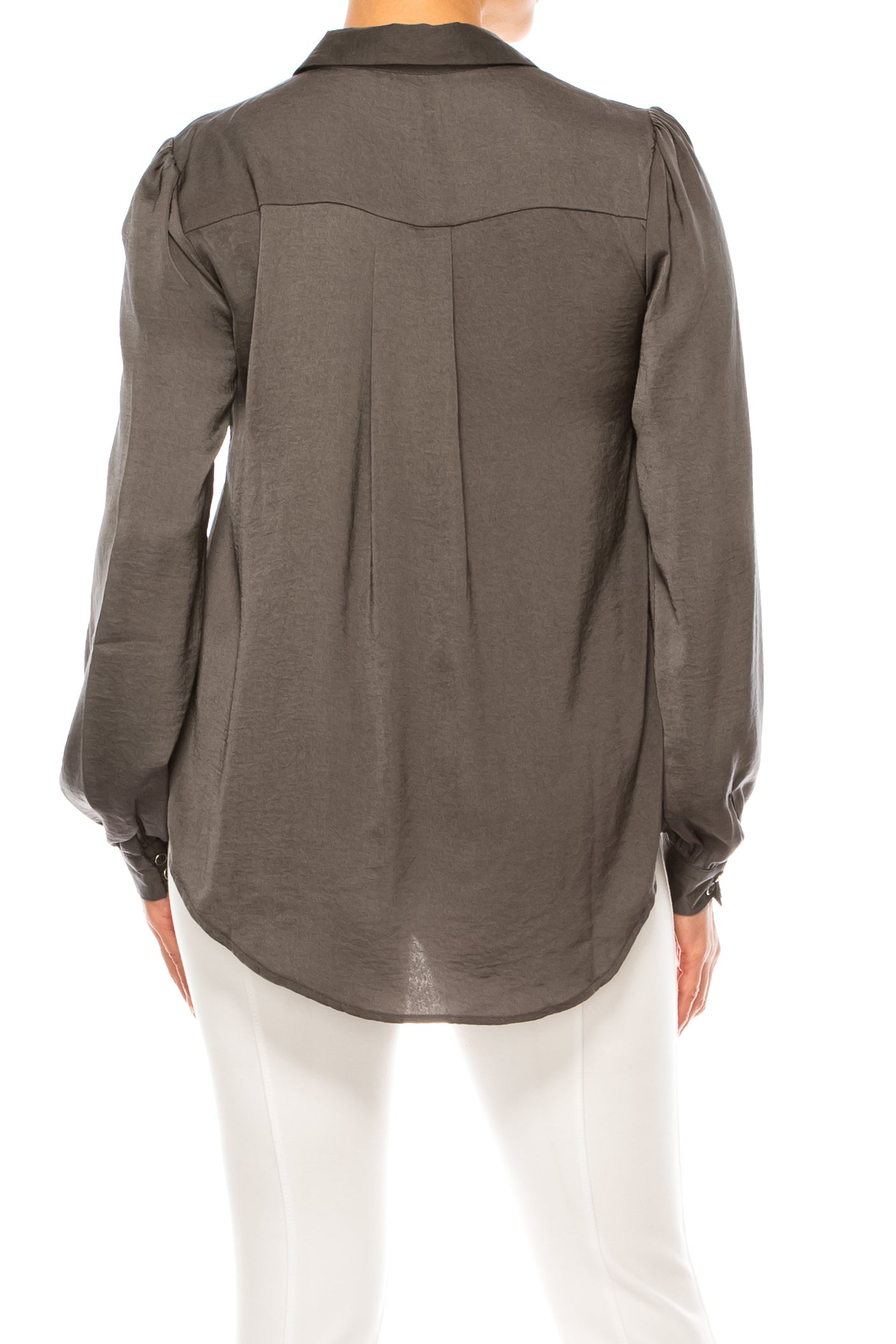 Zac & Rachel Collared Button Down Top