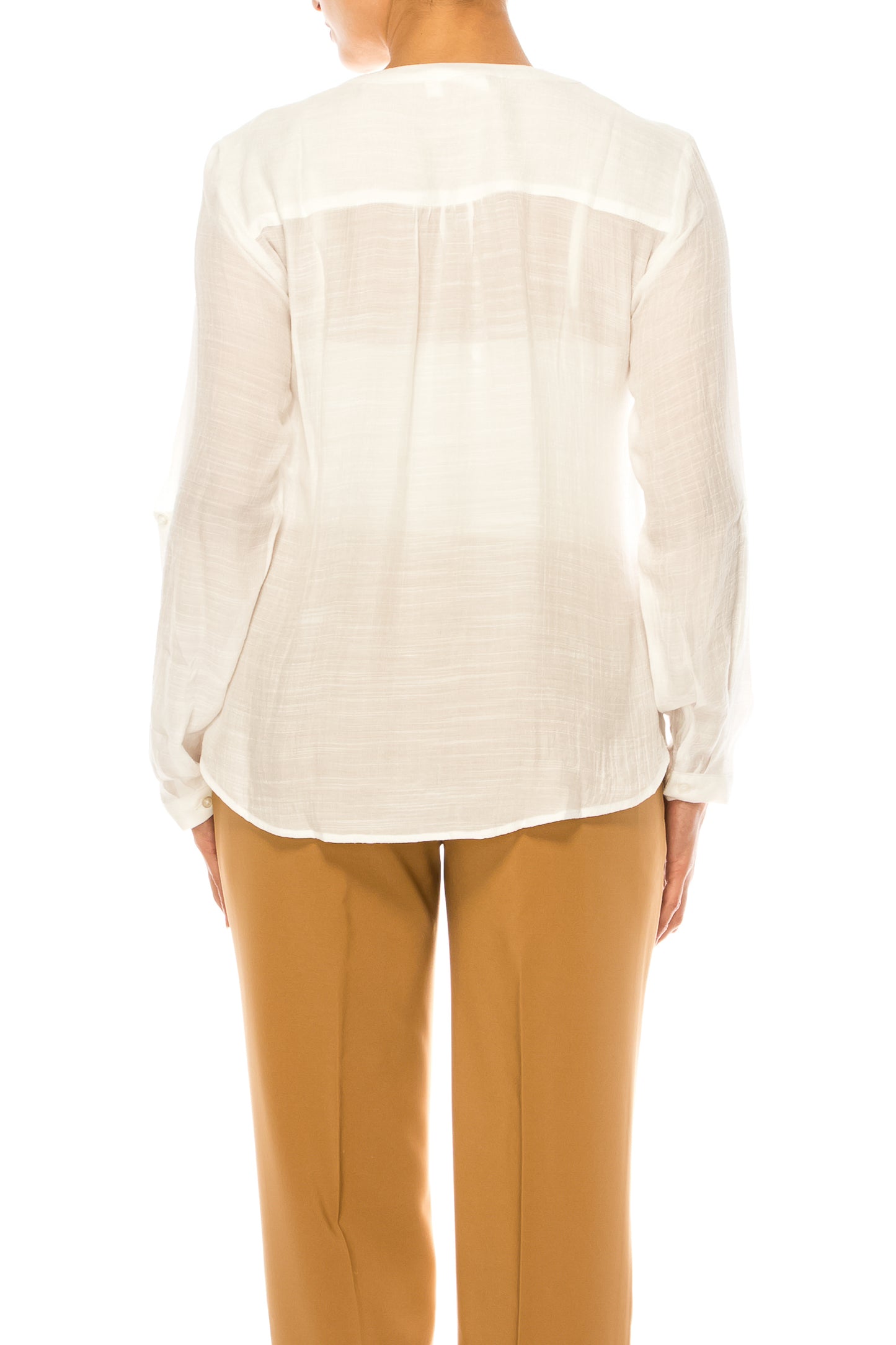 Zac & Rachel Front Pocket Button Down Top