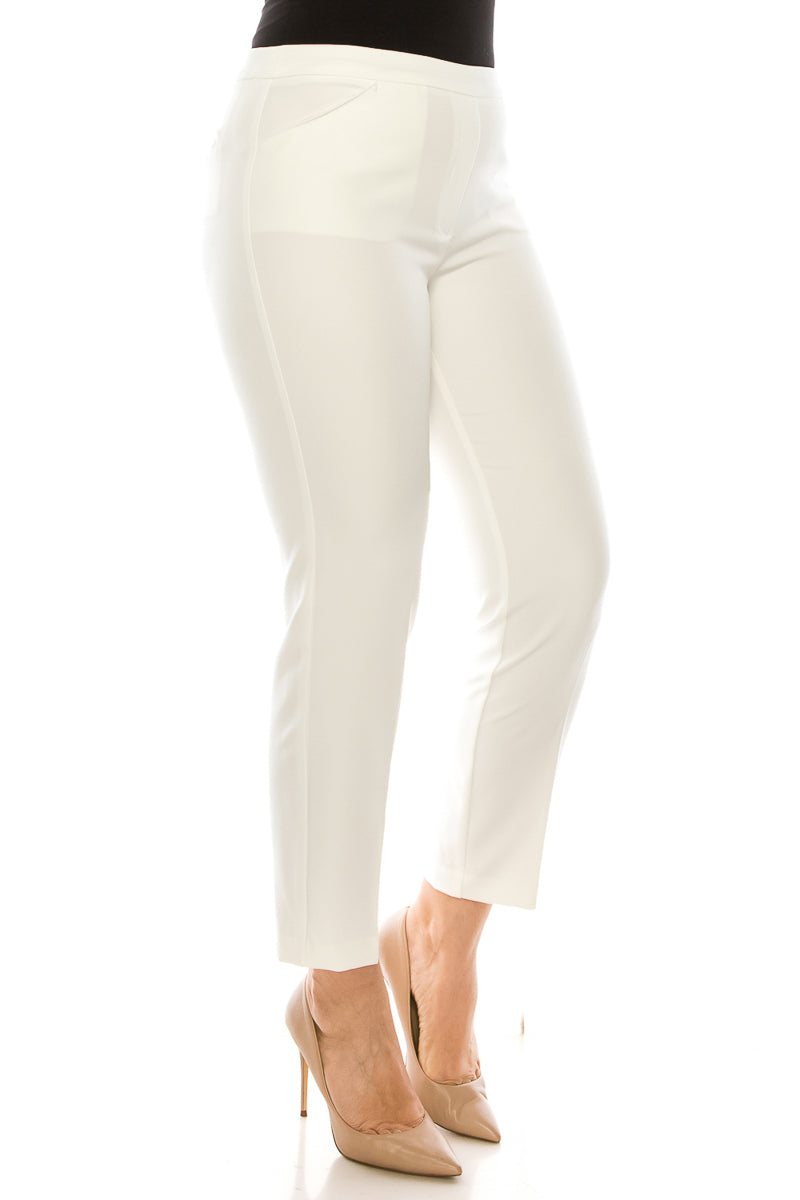 Zac & Rachel Four-Pocket Straight Leg Dress Pants