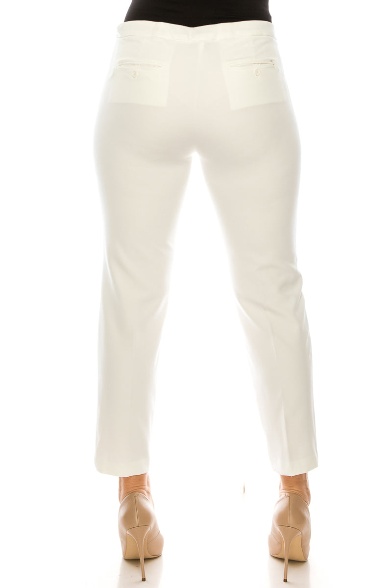 Zac & Rachel Four-Pocket Straight Leg Dress Pants