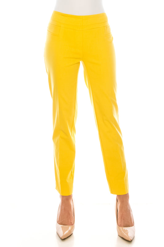 Zac & Rachel Faux-Pocket Ankle Length Jeggings