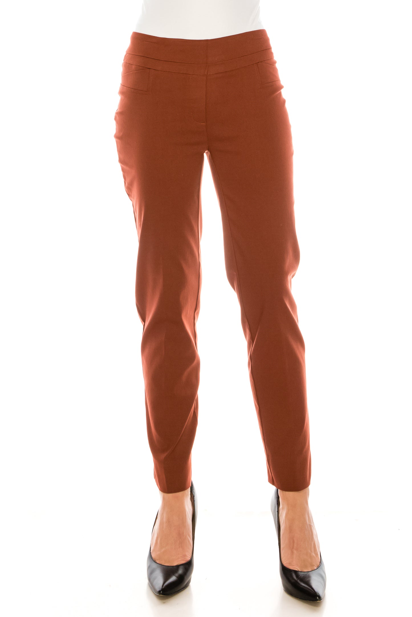 Zac & Rachel Faux-Pocket Slim Ankle Jegging