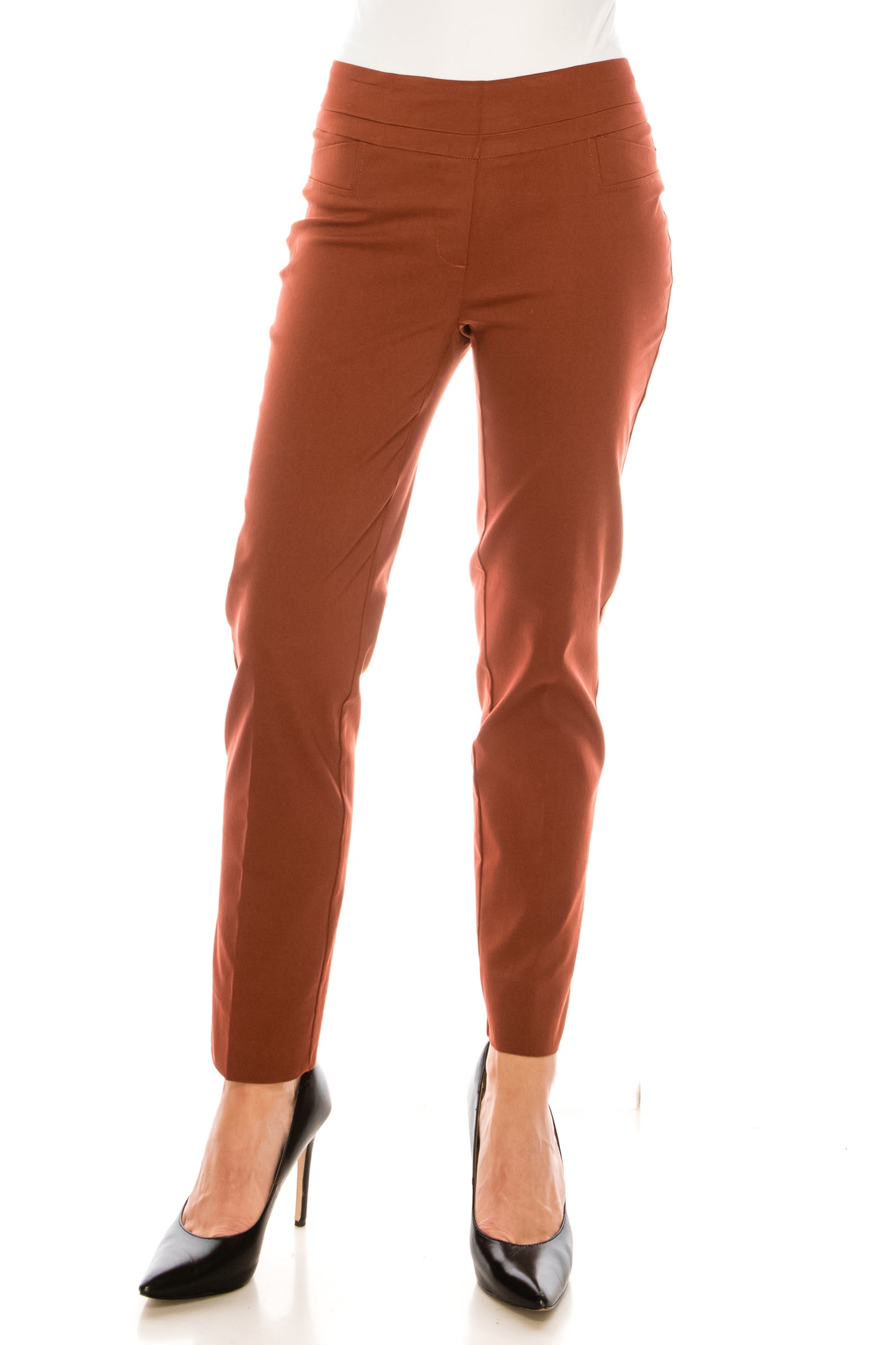 Zac & Rachel Faux-Pocket Slim Ankle Jegging