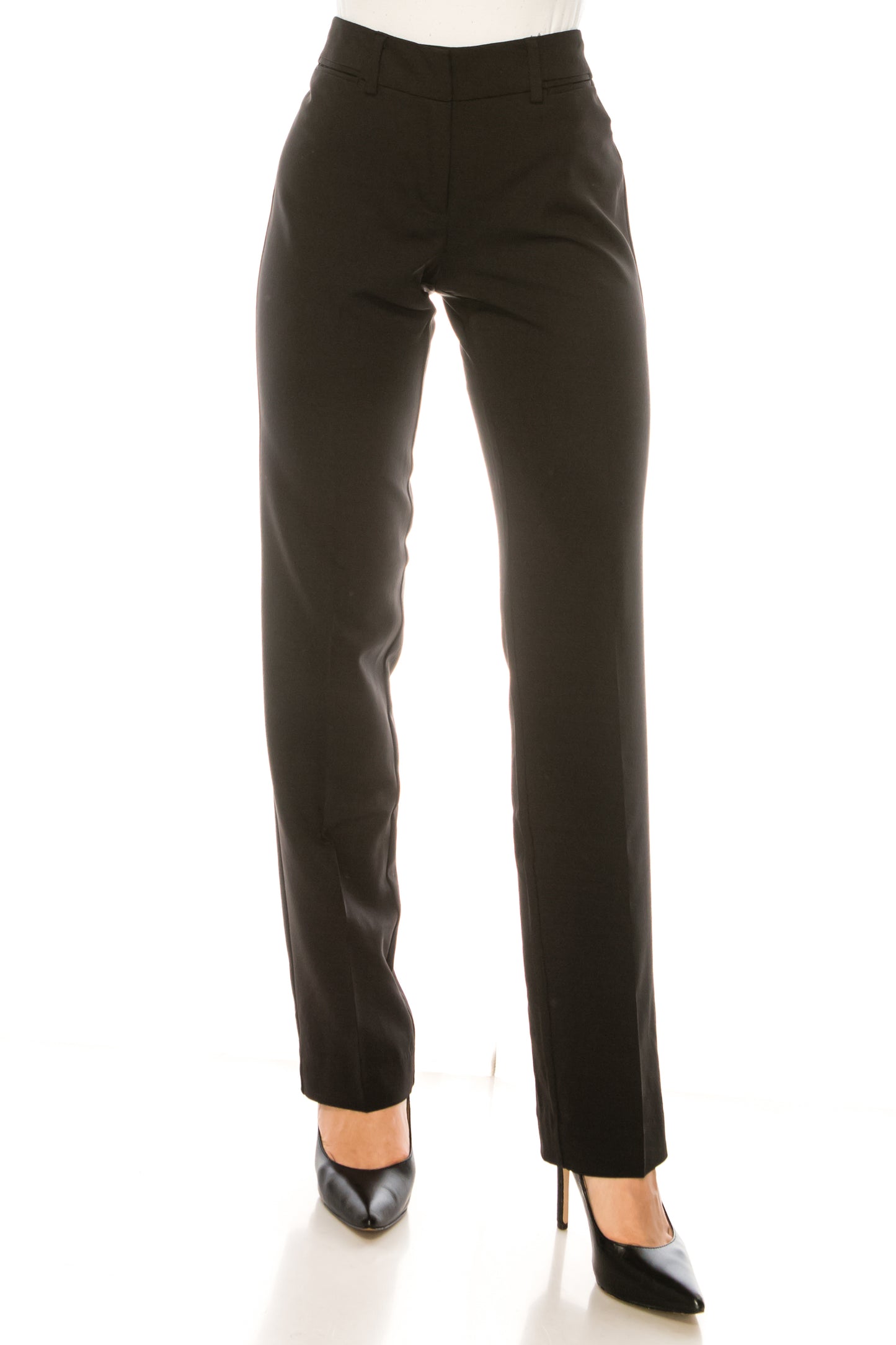 Zac & Rachel Straight Leg Zip Up Pants