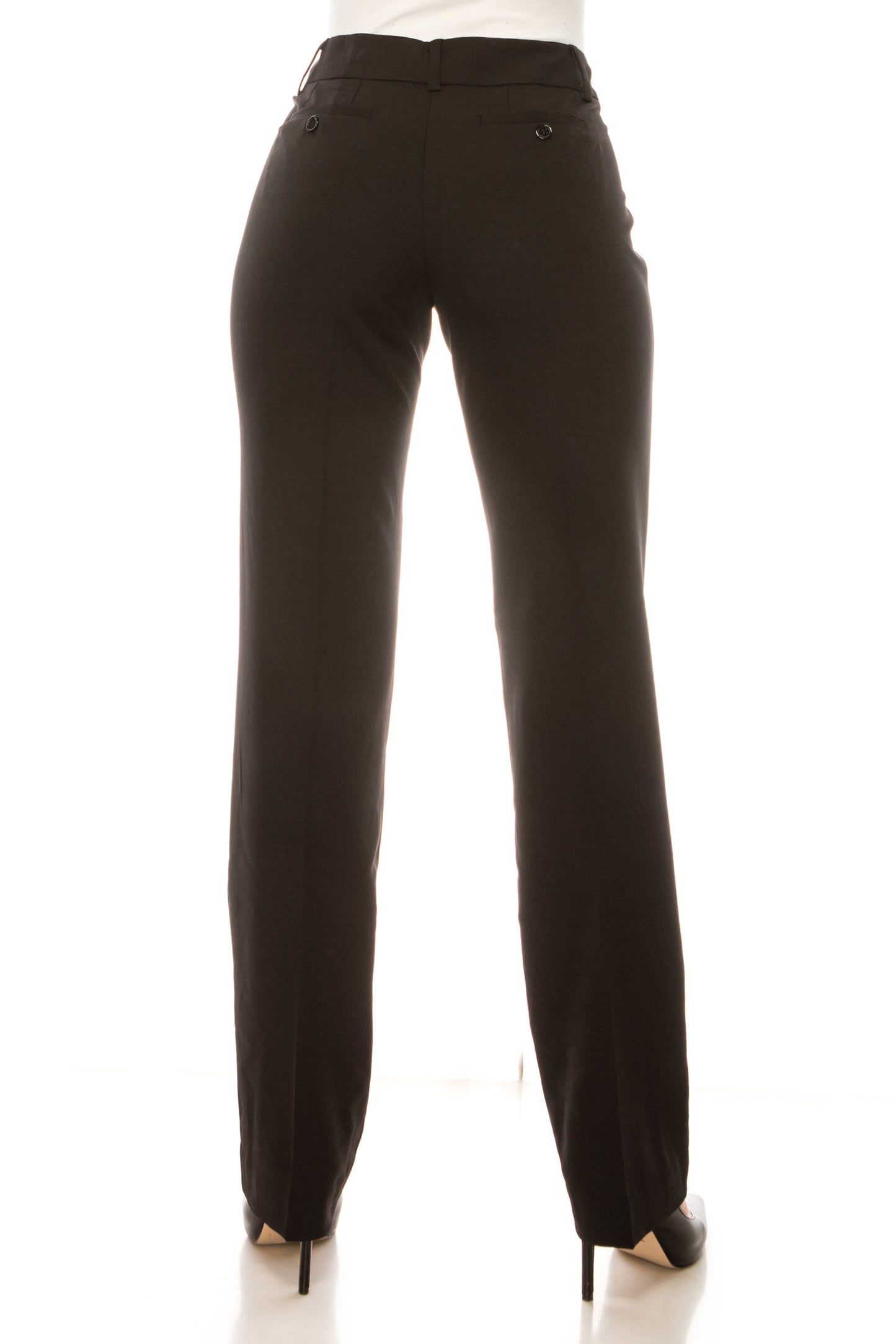 Zac & Rachel Straight Leg Zip Up Pants