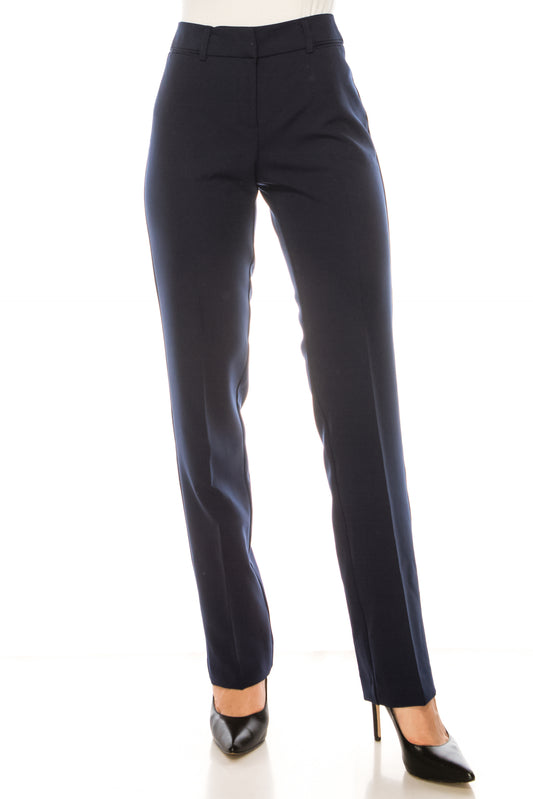 Zac & Rachel Straight Leg Zip Up Pants