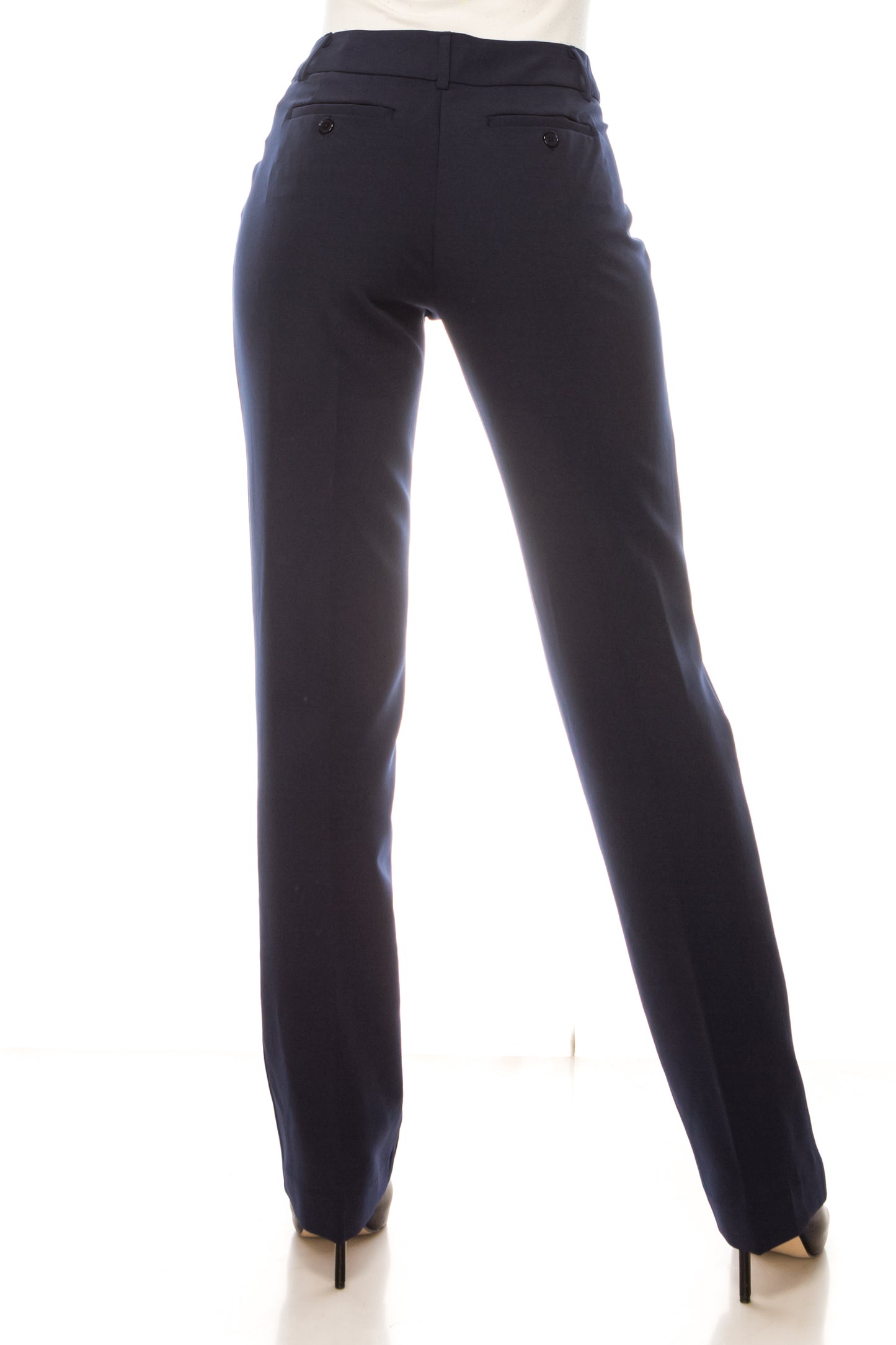 Zac & Rachel Straight Leg Zip Up Pants