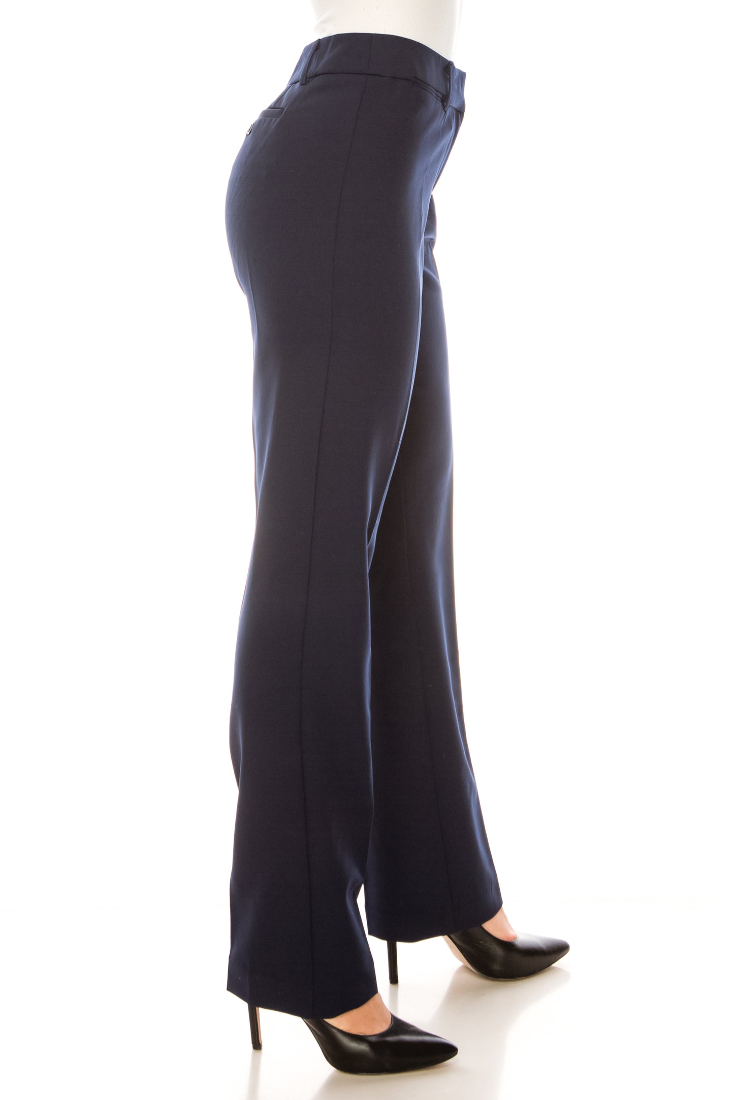 Zac & Rachel Straight Leg Zip Up Pants