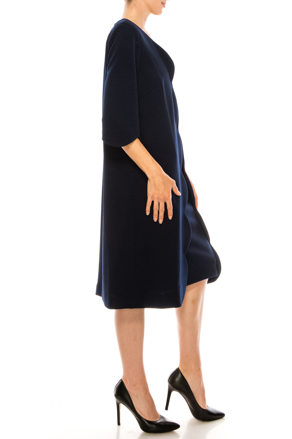 Maya Brooke 3/4 Sleeve 2 Piece Jacket Dress (PLUS SIZE) Maya Brooke 3/4 Sleeve 2 Piece Jacket Dress (PLUS SIZE)