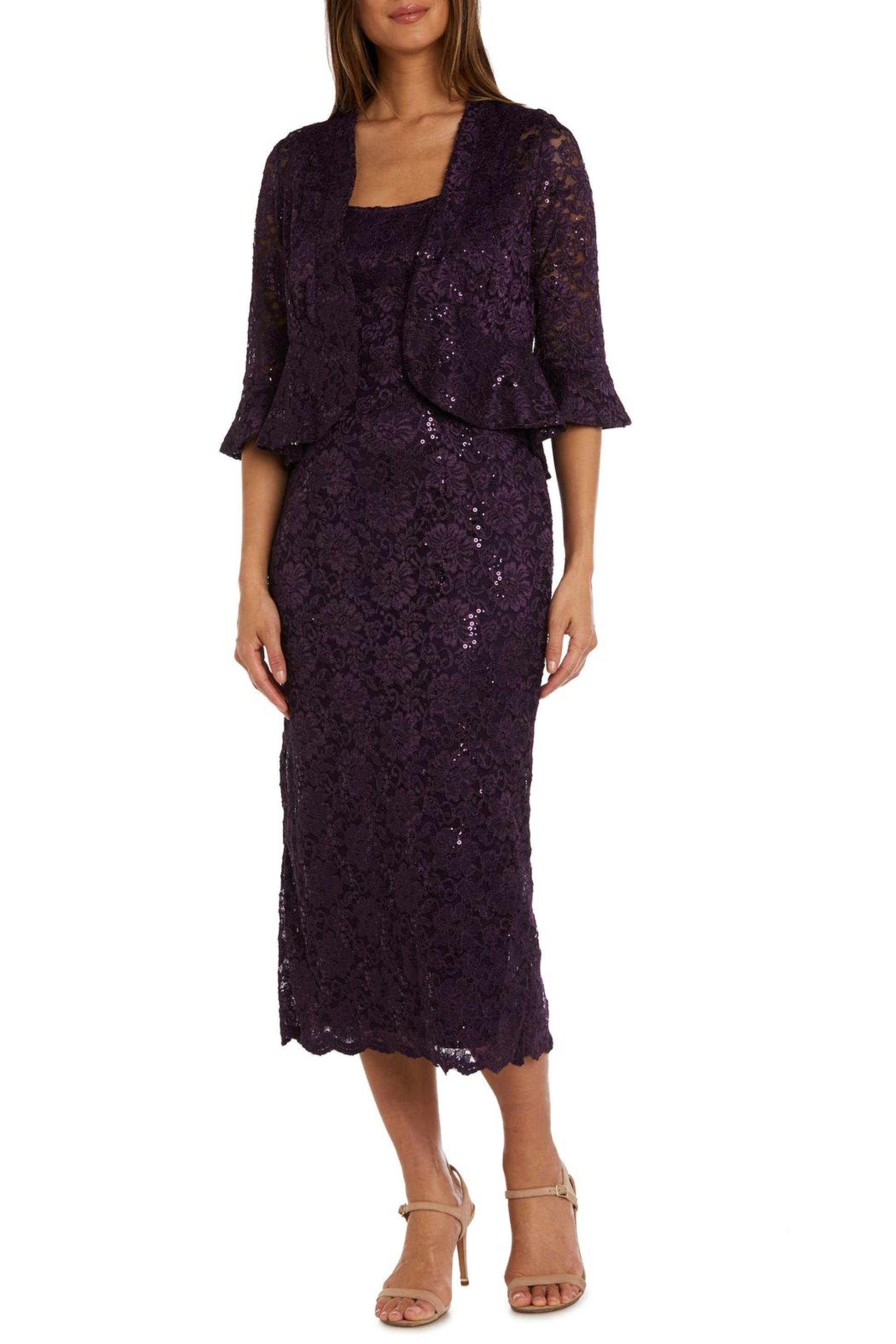 RM Richards 2-Piece Lace Jacket and Dress Set New Yorker's Apparel RM Richards 2-Piece Lace Jacket and Dress Set New Yorker's Apparel